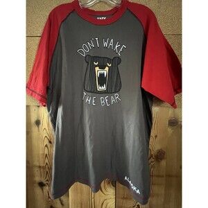 Lazy One Pajama Shirt “Don’t Wake The Bear” New With Tags Size XL Men